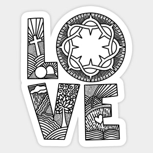 God's love Sticker